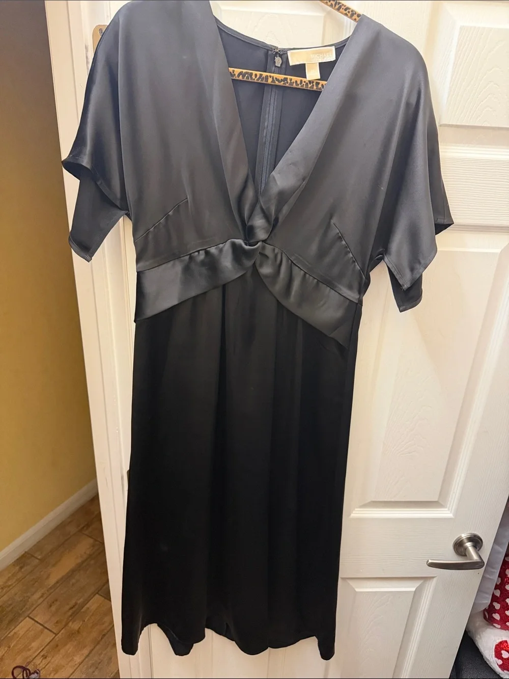 Michael Kors Black V-Neck Dress